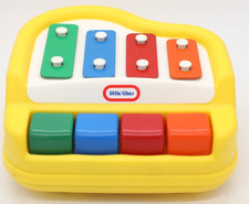 Little Tikes Tap A Tune Yellow Baby/ Toddler Keyboard/ Piano/ Xylophone