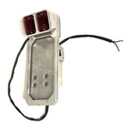 CUSTOM AXLE MOUNT TAILLIGHT LICENSE PLATE FRAME FOR 3/4