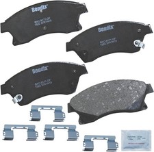 Bendix Priority 1 Ceramic Brake Pads Set For Chevrolet Vehicles Oe Replacement
