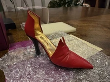 Just The Right Shoe By Raine, Item 25082, Red Devil, Circa 1999, Box & COA