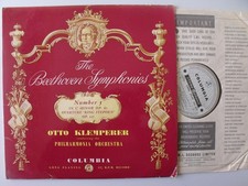 SAX 2373 blue/silver original Klemperer conducts Beethoven Fifth symphony