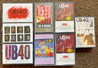 8 x UB40-Cassette Tapes CCCP ,GEFFERY MORGAN, RAT IN THE KITCHEN, MORE MUSIC 1&2