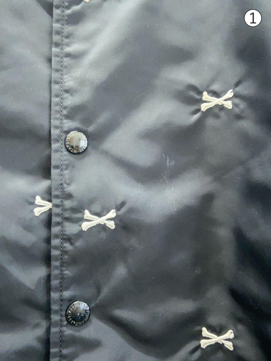 WTAPS 22SS TEAMJACKET Jacket Crossbone 2 Nylon BL… - image 6