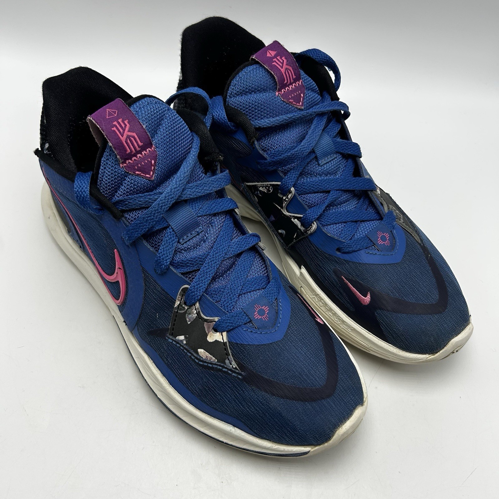 Nike Kyrie Irving Low 5 Mens 8.5 Dark Marina Blue Pinksicle DJ6012-400 Read thumbnail 3