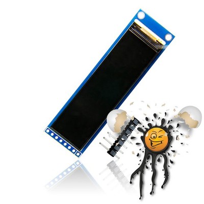 2,25 LCD 76x284 RGB ST7789 SPI TFT 600cd Display 3,3-5V Arduino ESP8266 ARM