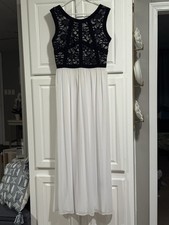 Morgan  Co Formalwear Black  White Size 13/14 Tall