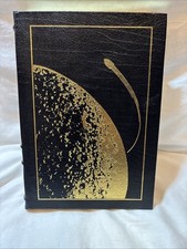Easton Press AROUND THE MOON Jules Verne LEATHER 1988 1ST Science Fiction READ