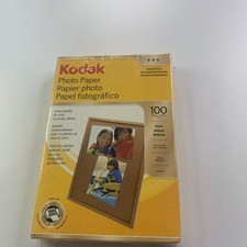 Kodak Photo Paper 100sheets Matte 8.5 x 11 In. New In Plastic Wrap