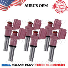 6x Oem New Aurus Fuel Injectors For 06-18 Lexus Gs350 Gs450h Is300 350 Rc300 350 6x Oem New Aurus Fuel Injectors For 06-18 Lexus Gs350 Gs450h Is300 350 Rc300 350
