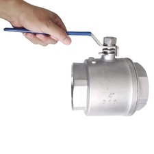 4" Full Port Ball Valves 316 Stainless Steel NPT Female Thread Ball Valve for...