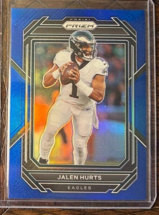 2022 PANINI PRIZM JALEN HURTS #234 RETAIL BLUE DARK BLUE PRIZM SSP EAGLES