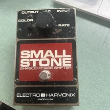 Vtg 1970s Electro Harmonix Small Stone EH4800 Phase Shifter Effect Pedal