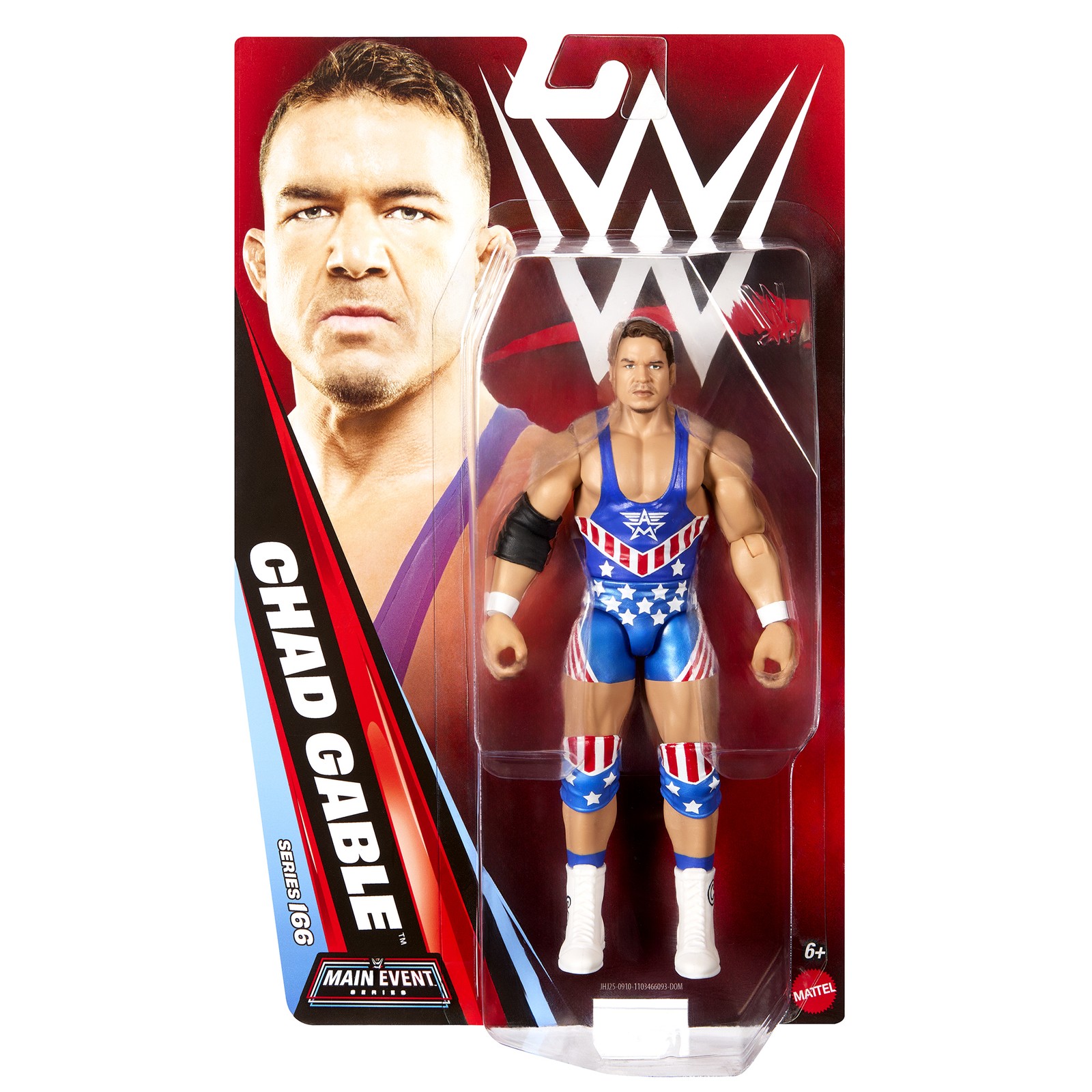 Chad Gable - WWE Main Event 166 Mattel Toy Wrestling Action 