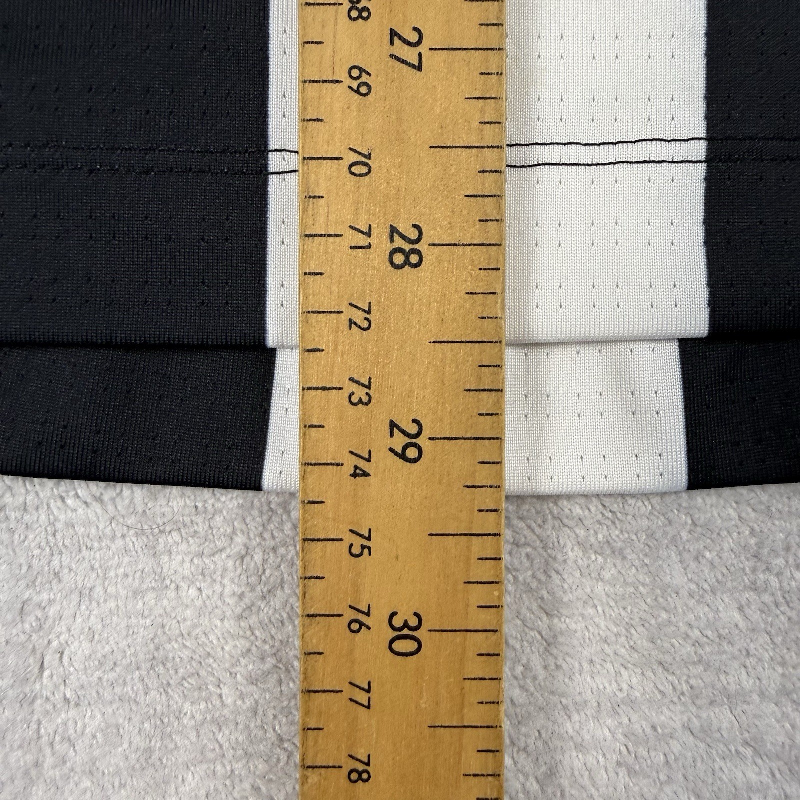 Collingwood Magpies Jersey Mens Medium Black White Stripped Home AFL Nike 2025 thumbnail 13