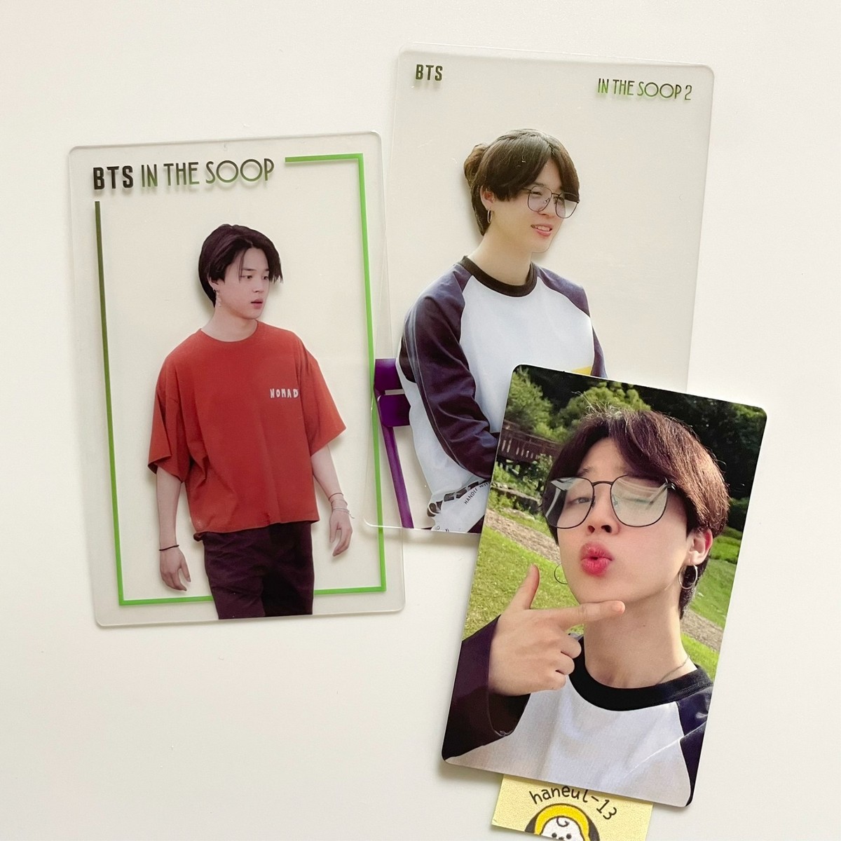 BTS JIMIN IN THE SOOP Official Photocard set Season1 Season2 Early