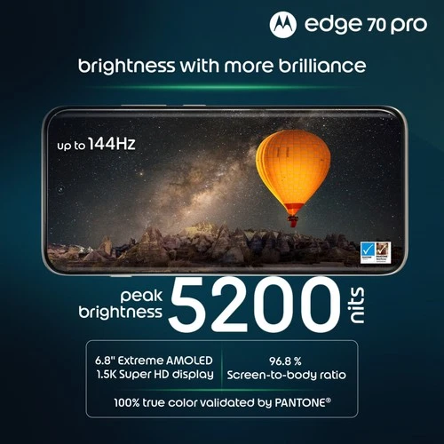 Motorola Edge 70 Pro 5G 8GB RAM 256GB Lily White NFC Dual Sim Unlocked - Picture 6 of 21