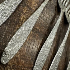 Durachrome Isabella Misc Flatware For Use Or Spoon Ring Jewelry 14 Pc