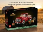 LEGO Icons 10290 Pickup Truck 1950s Vintage Set Collectible - New With Box
