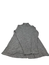 Logo by Lori Goldstein Women Turtle Neck Top Gray XS