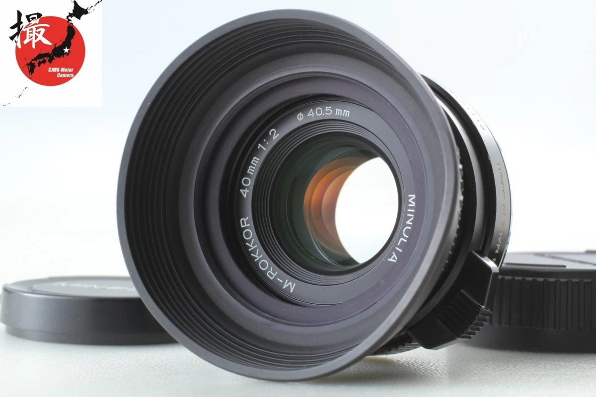 Minolta M Rokkor 40mm F2 for sale | eBay