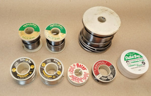 Solder Lot 8 + Pounds Mixed Brands and Types