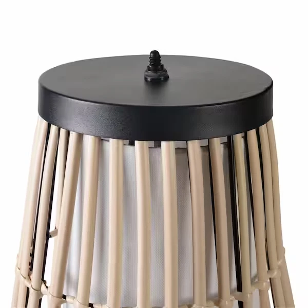 Lámpara de pie exterior Hampton Bay Ryland 51" - bronceado natural - HDP06604NAT Foto 3 de 4