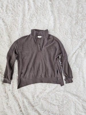 Thread & Supply Kyra Pullover - Heathered Plum