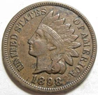 1898 Indian Head Cent - #11444-34