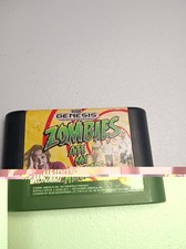 Konami Zombies Ate My Neighbors Sega Genesis 1993 Video Game Cartridge Tested