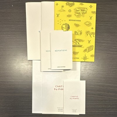 Louis Vuitton Contact Books, World Map Insert For Planner