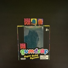 New Nee Doh Schylling Gumdrop Super Solid Squish Blue Textured Squishy Squeeze