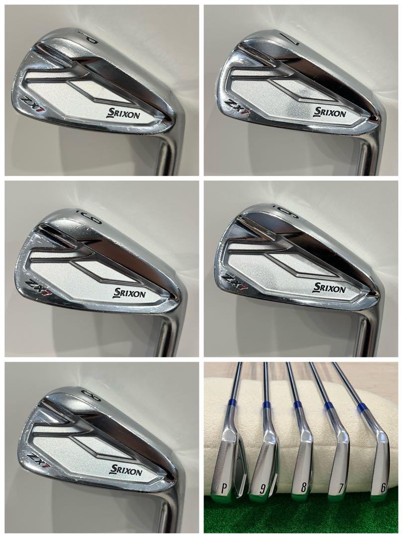 Srixon ZX7 Irons 5-Piece N.S.Pro 1150GH S Shafts Golf Clubs