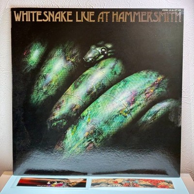 Whitesnake - Live At Hammersmith/LP Vinyl 1980 MPF 1288 Japan EX/EX Audiophile