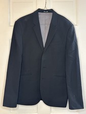 Express Men's Navy Blazer Extra Slim Fit
