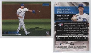 2021 Topps Stadium Club Blue Foil /50 Nate Pearson #7 Rookie RC