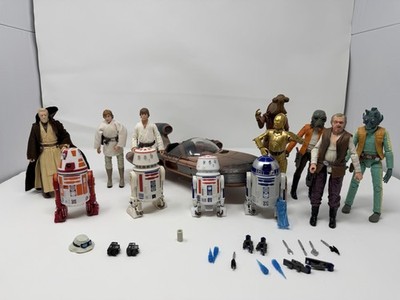 STAR WARS BLACK SERIES CANTINA LOT Obi Wan Skywalker R2D2 C3PO Sandpeople