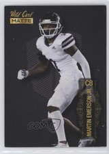 2022 Wild Card MATTE Black Martin Emerson Jr #MB-82 Rookie RC 15h5. rookie card picture
