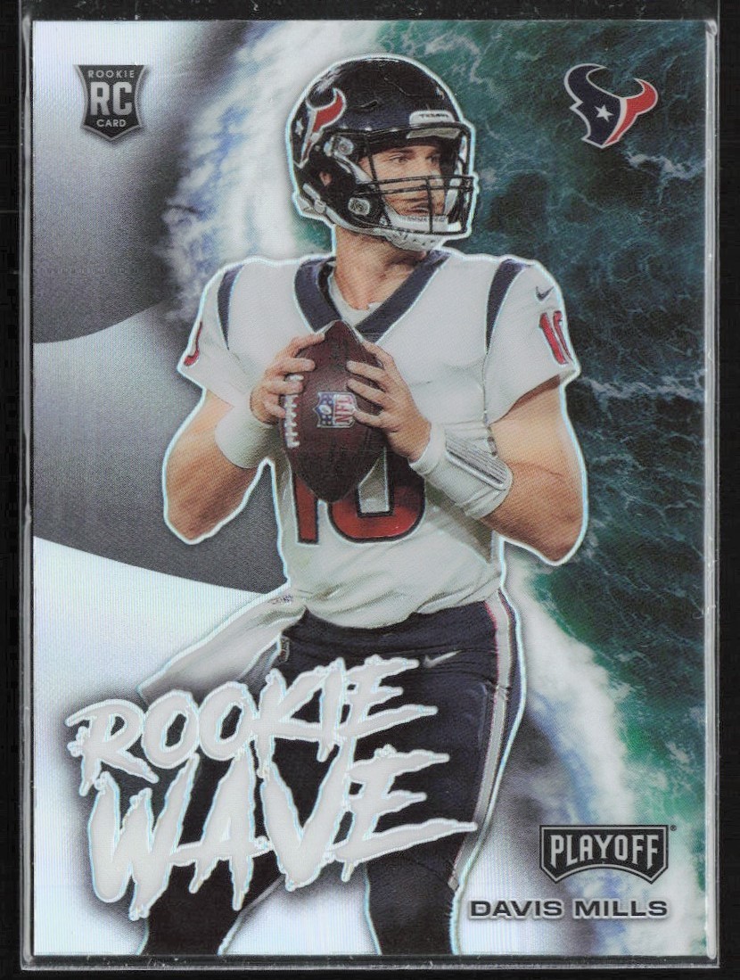 2021 Panini Playoff Rookie Wave Davis Mills RC Texans #RW-DMI
