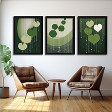 Botanical Green Leaves — verdant canopy textures, layered chlorophyll tones, fre