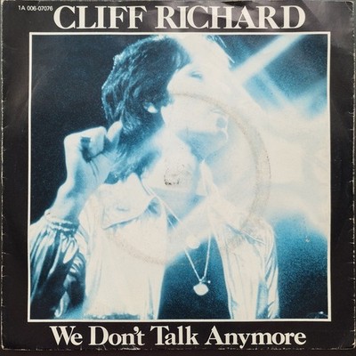 Cliff Richard - We Don't Talk Anymore 7'' Vinyl Single 1979 UK Import