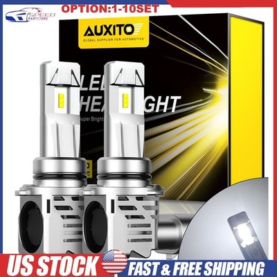AUXITO 9006 LED Headlight Bulbs Conversion Kit Low Beam 6500K 30000LM White2-20X