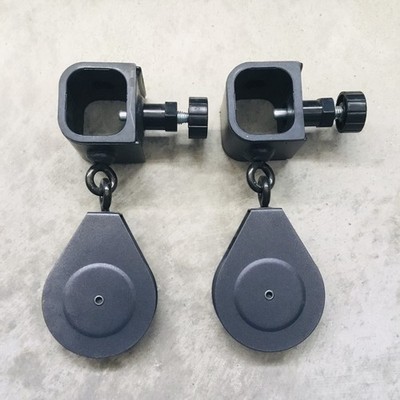 Set of 2 Bowflex Xceed Xtreme 2 OEM Slider 3.5  Pulley w Locking Pin 