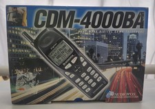 Vtg Audiovox Cell Phone CDM-4000BA Digital / Analog Dual Mode CDMA / Amps WORKS