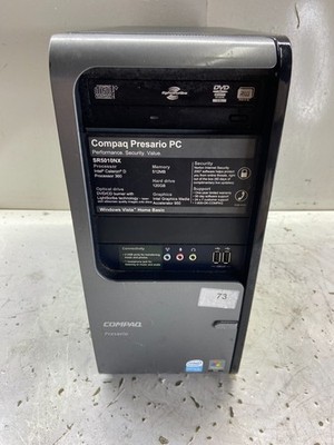 Compaq Presario SR5010NX Intel Celeron D 3.46GHz 512MB NO HDD