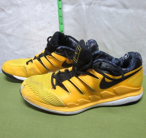 NIKE yellow Air Zoom Vapor X athletic 