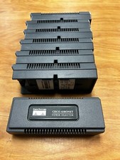 UNTESTED Lot of 7 Cisco Aironet Power Injector PWRINJ3 NO AC NO CORDS FOR PARTS