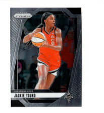 2 count lot 2024-25 Panini Prizm WNBA Jackie Young Cards #1 Las Vegas Aces
