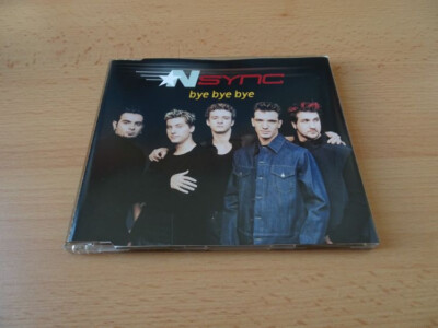 Single CD N Sync - Bye Bye Bye - 3 Tracks - 2000