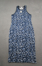 LOFT Outlet Women's Sleeveless Geometric Stretch Lounge Dress Size S NEW