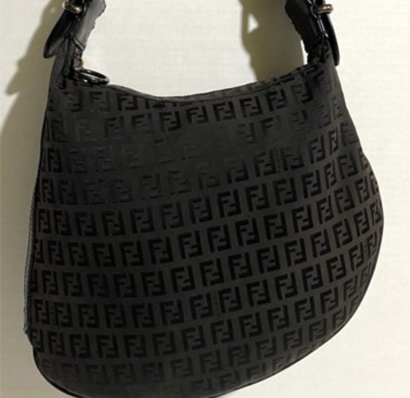 fendi zucca oyster printed hobo handbag | eBay